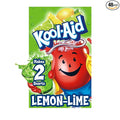 Kool-Aid Unsweetened Lemon Lime Artificially Flavored Powdered Soft Drink Mix 0.13 oz Packet (Pack of 48)