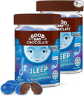 Good Day Chocolate Melatonin for Adults [ 2 Pack ] - Fair Trade Non-GMO Chocolate with Chamomile and Melatonin 1 mg - Adult Melatonin Adult Natural Sleep Aid Supplement