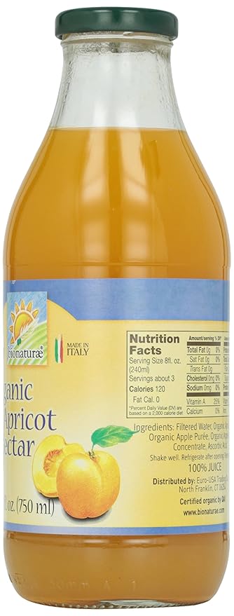 Bionaturae Organic Nectar Apricot 25.4 oz
