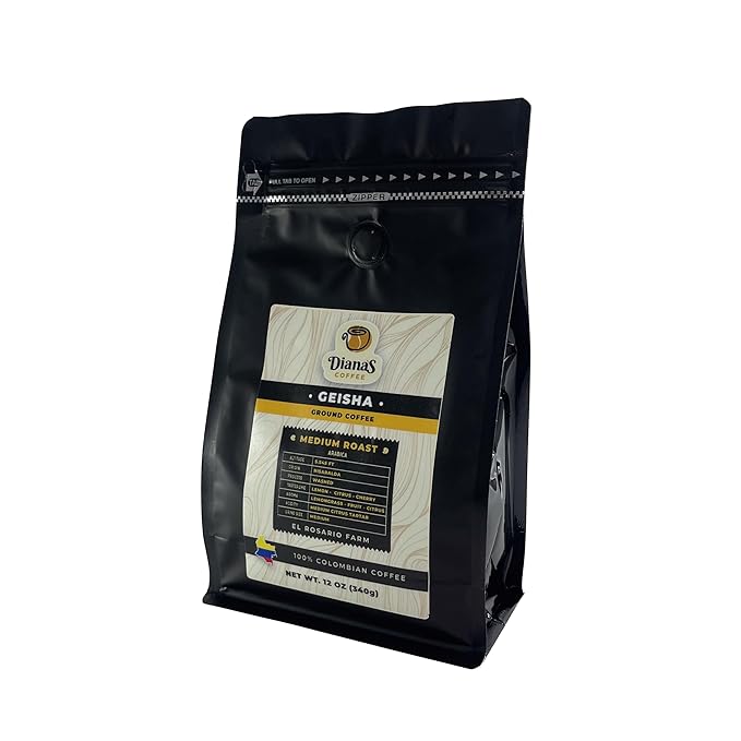 Diana's Coffee | Geisha | El Rosario farm | 12 oz (340g) | Medium Roast | Medium Grind