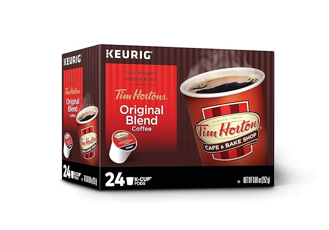 Tim Horton's Single Serve Coffee Cups Original Blend 24 Count