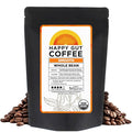 Happy Gut Coffee - Doctor-Formulated Organic Medium-to-Dark Roast Coffee - Gut-Friendly - Gentle on Stomach - Rich Flavor Gluten-Free No Bitterness - 12oz - SMOOTH - Whole Bean