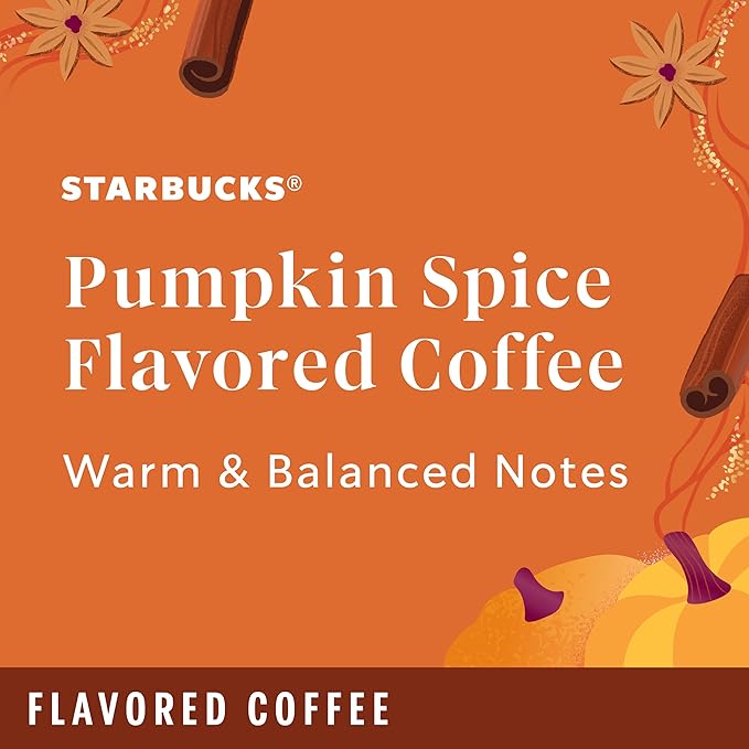 Starbucks by Nespresso Vertuo Pumpkin Spice 32-count Coffee Pods Brews 7.8 oz.