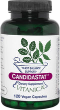 Vitanica Candidastat Yeast Balance Supplement and Support Vegan 120 Capsules
