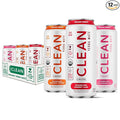 CLEAN Cause Zero Sugar Variety Pack Yerba Mate Tea Sparkling USDA Organic Energy Drink Alternative Zero Calorie 160mg Natural Caffeine Soda Alternative Plant-Based (16oz cans 12-Pack Case 3 Fla