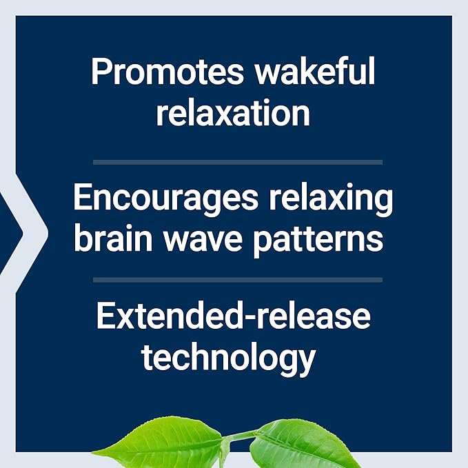 Life Extension Theanine XR™ Stress Relief – L-Theanine – Promotes a Calm Response to Daytime Stress – Non-GMO Gluten-Free Vegetarian – 30 Tablets