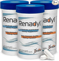 Renadyl Kidney Probiotic Supplement | Urea Creatinine &amp Uric Acid Support | 45 Billion CFUs | Clinically Tested Non-GMO &amp Made in USA 180 Capsules (3 Bottles 3 Month Supply)