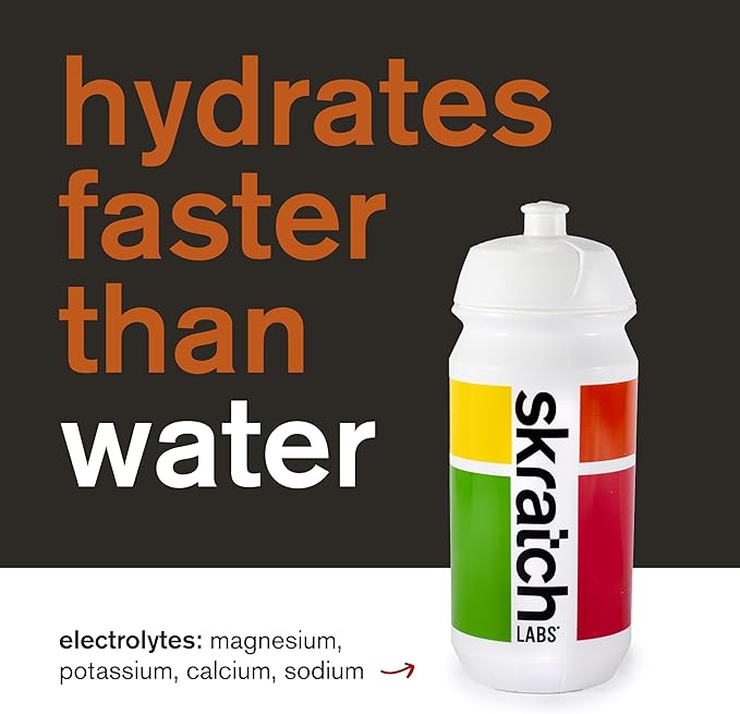 Skratch Labs Hydration Drink Mix – Real‑Fruit Electrolyte Powder for Fast Hydration &amp Endurance | Apple Cider | 20 Servings | Vegan Non‑GMO Clean Ingredients