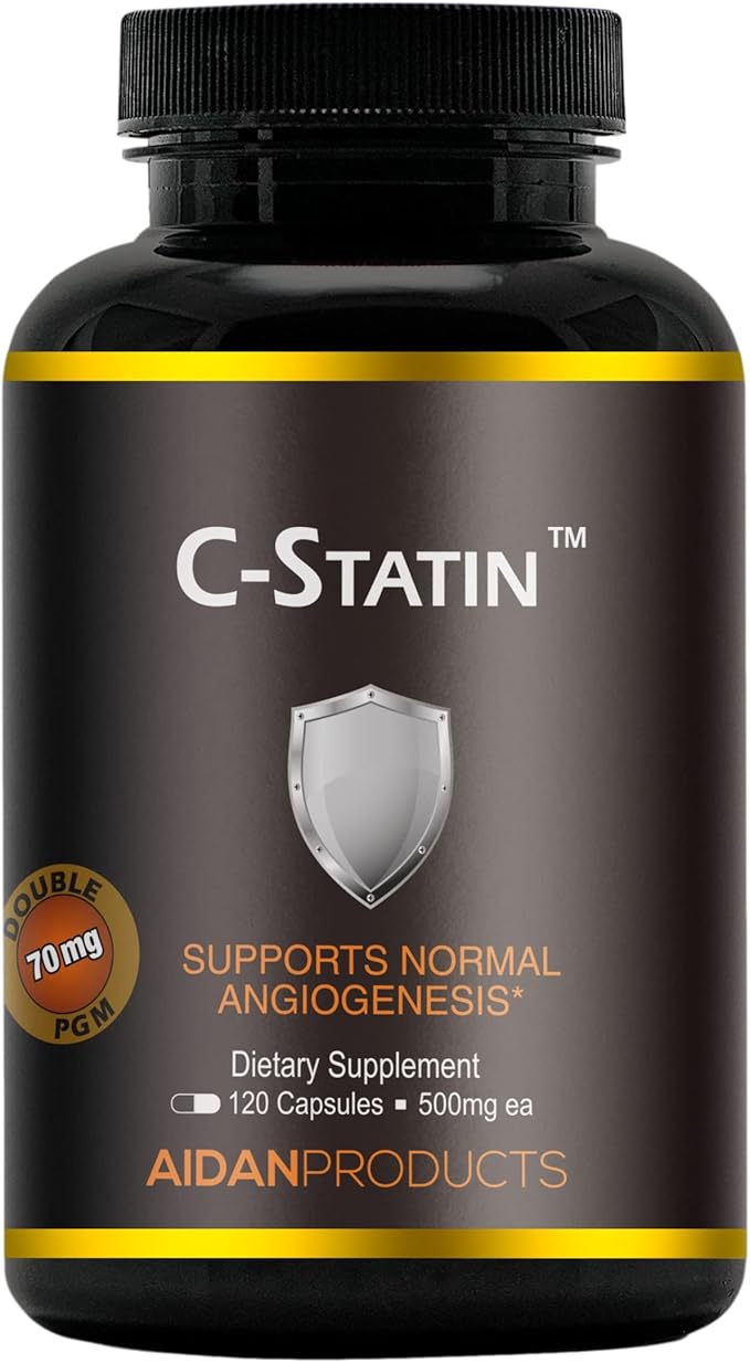 C-Statin Support for Normal Angiogenesis Clinically Studied Proprietary Extract (120 Capsules)