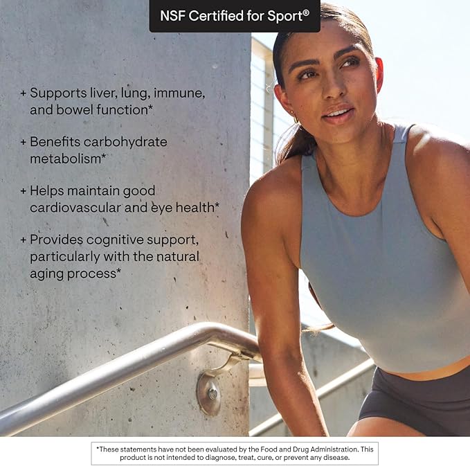 THORNE - Glutathione-SR - Sustained-Release Supplement - Provides Antioxidant Support for the Liver Brain Heart Lung &amp Eyes* - NSF Certified for Sport - Gluten Dairy &amp Soy-Free - 60 Capsul