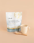 Tikvah Supernatural Coffee + Cream adaptogen &amp mushroom infused instant non-dairy caffe latte