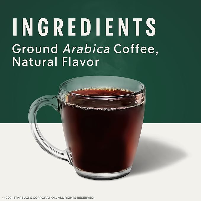 Starbucks Flavored Ground Coffee Variety Pack Naturally Flavored 3 bags (11 oz each)