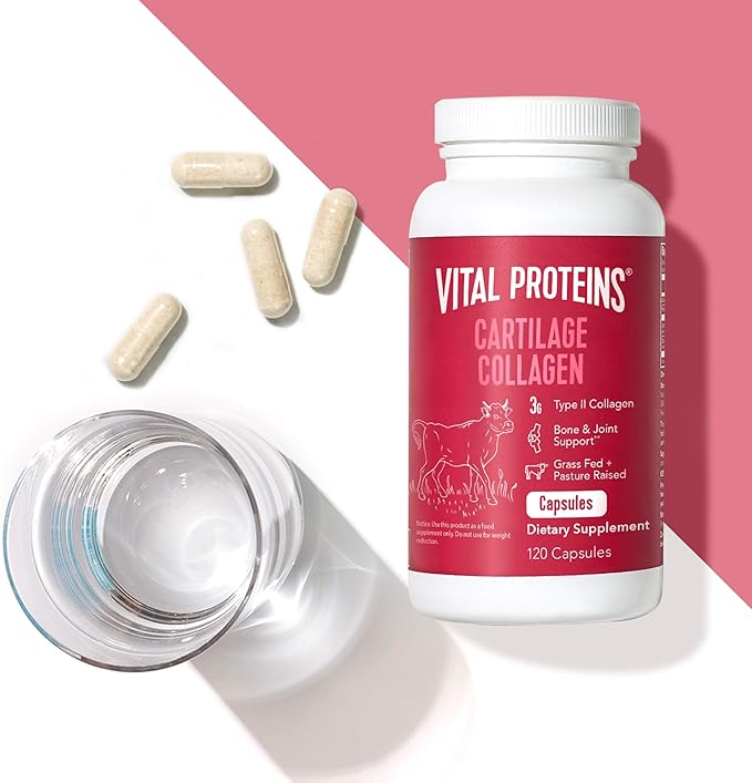 Vital Proteins Collagen Peptides Powder Unflavored 9.33 OZ Collagen Pills 120 Capsules