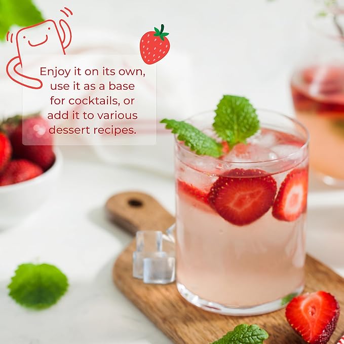 OKF Coconut Juice with Coconut Jelly Strawberry Coconut Water Non GMO No Preservatives No Artificial Color Gluten Free/Fat Free 16.9 Fl Oz (Pack of 20)