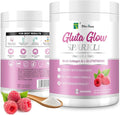 Multi Collagen&ampL-Glutathione Powder–Hydrolyzed Peptides with Vitamin C&ampBiotin–Supports Skin Brightness Hydration&ampNatural Glow–30 Servings