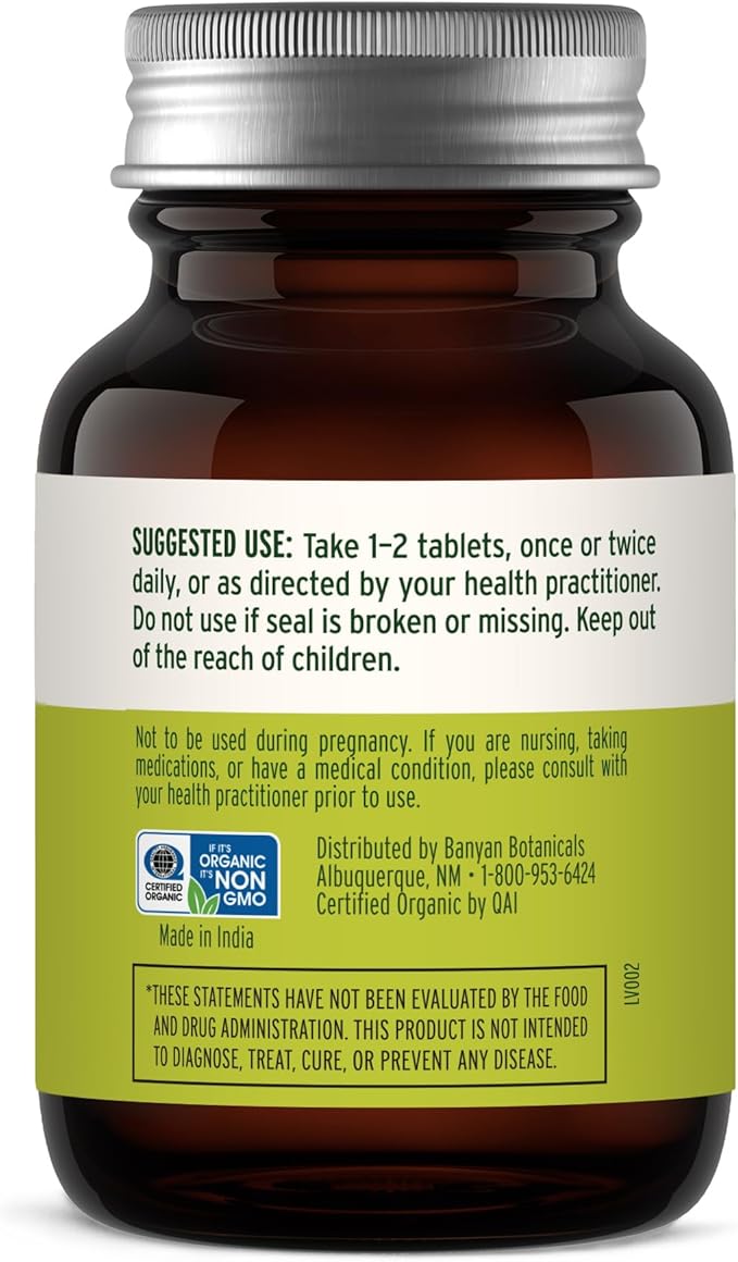 Banyan Botanicals Organic Kanchanar Guggulu – Natural Lymphatic Drainage &amp Detox Supplement – Systemic Cleanser for Glandular Health &amp Fluid Balance – with Guggulu Resin –90 Tablets – USDA Org