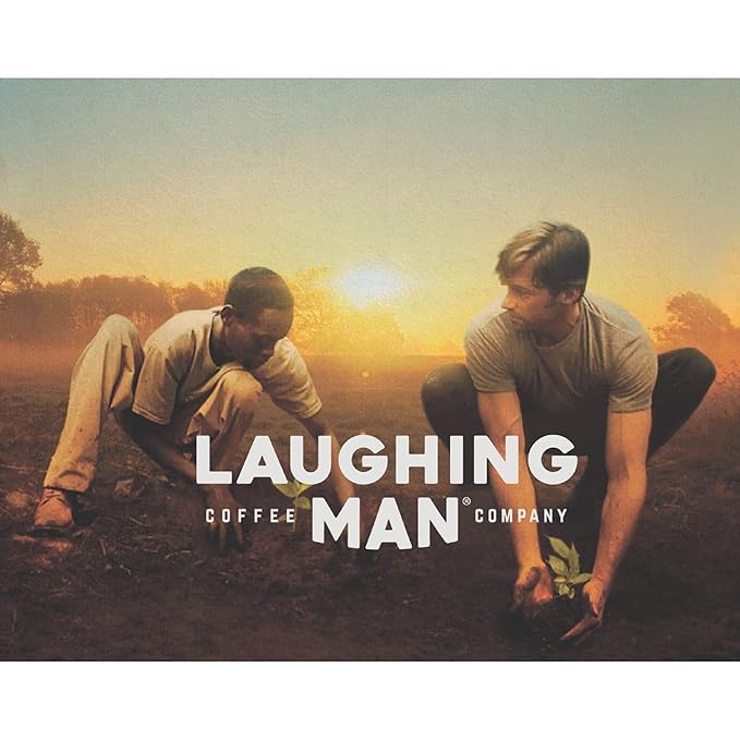 Laughing Man Hugh's Blend Keurig Single-Serve K-Cup Pods Medium Roast Coffee 60 Count (6 Packs of 10)