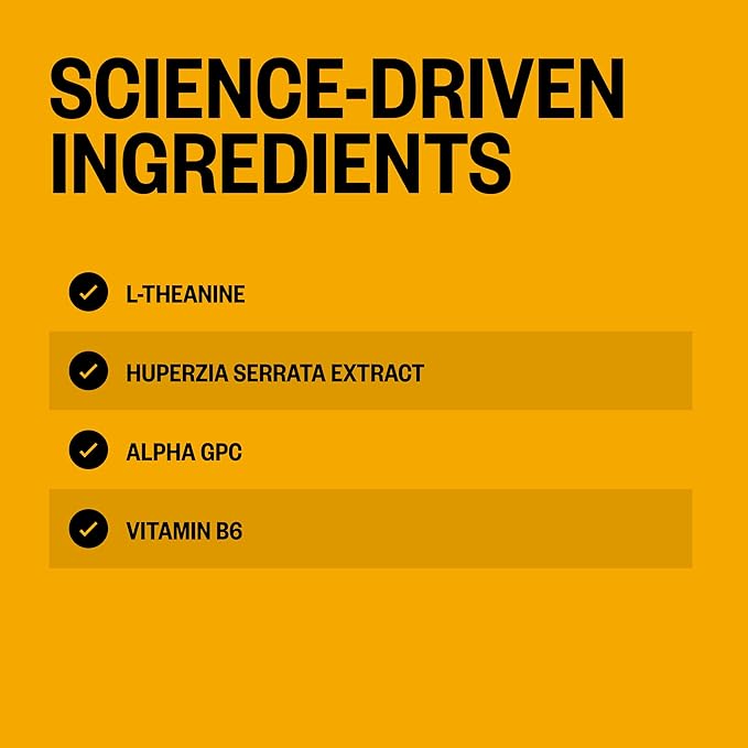 ONNIT Alpha Brain Instant Cognitive Support Drink Mix BlackBerry Lemonade Flavor Nootropic Supplement for Focus Memory and Clarity 0.13 oz Packets 30 Count