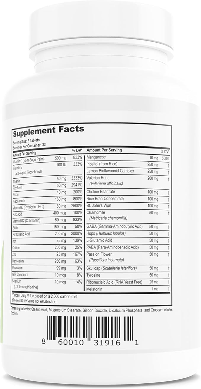 Nutriya Stress - Support Better Sleep - 100 Tablets