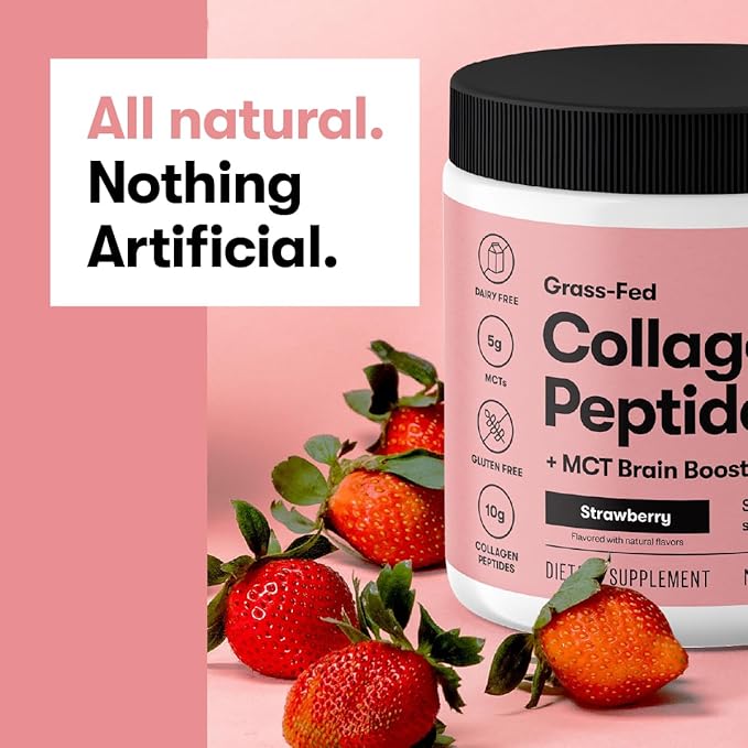 Perfect Keto Collagen Peptides Protein Powder with MCT Oil Hydrolyzed Collagen Type I &amp III Supplement Gluten Free Grass Fed Low Carb Keto Coffee Creamer Collagen for Women &amp Men Salted
