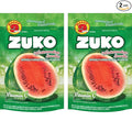 Zuko Watermelon Instant Powder Drink | Family Pack | No Sugar Needed | Vitamin C | 14.1 Ounce (Pack of 2)