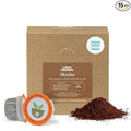 Love Grown Plastic-Free Coffee Pods 100% Arabica Single-Serve Cups Compostable Non-GMO - Compatible with Keurig Coffee Pods Machines and K-Cup Brewers Mocha Flavor Box of 15