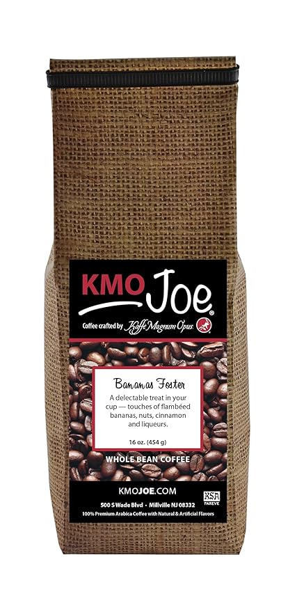 Kaffe Magnum Opus 667398000748 Bananas Foster Flavored Coffee