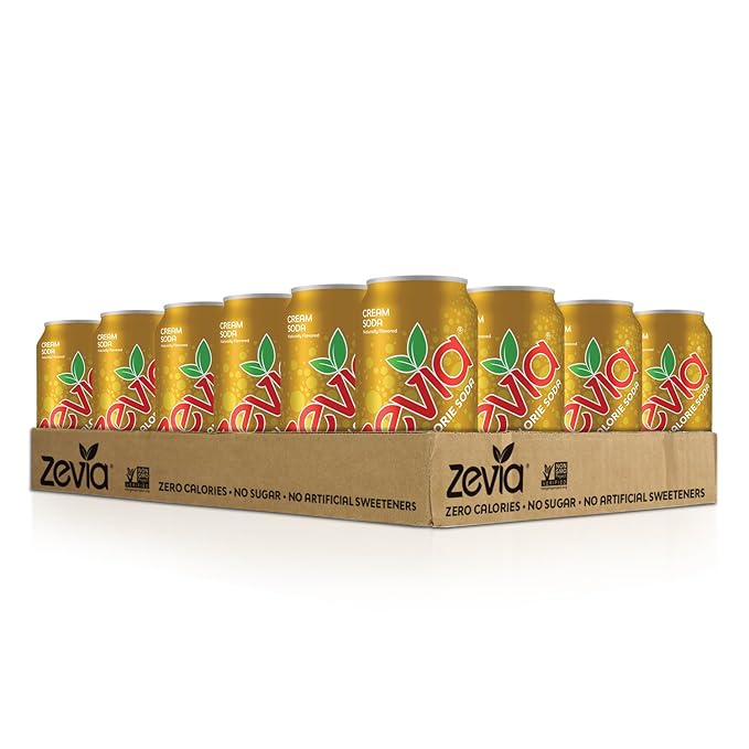 Zevia Zero Calorie Soda Variety Pack 24 Cans
