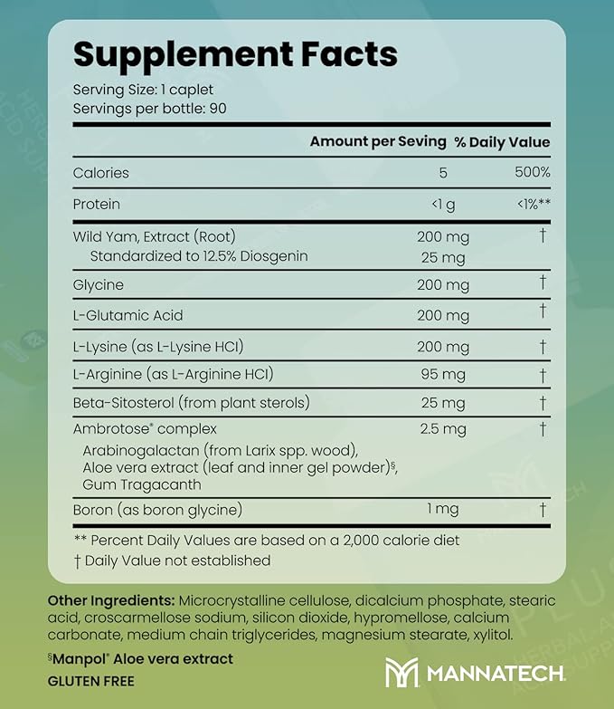 Mannatech Plus 90 Capsules