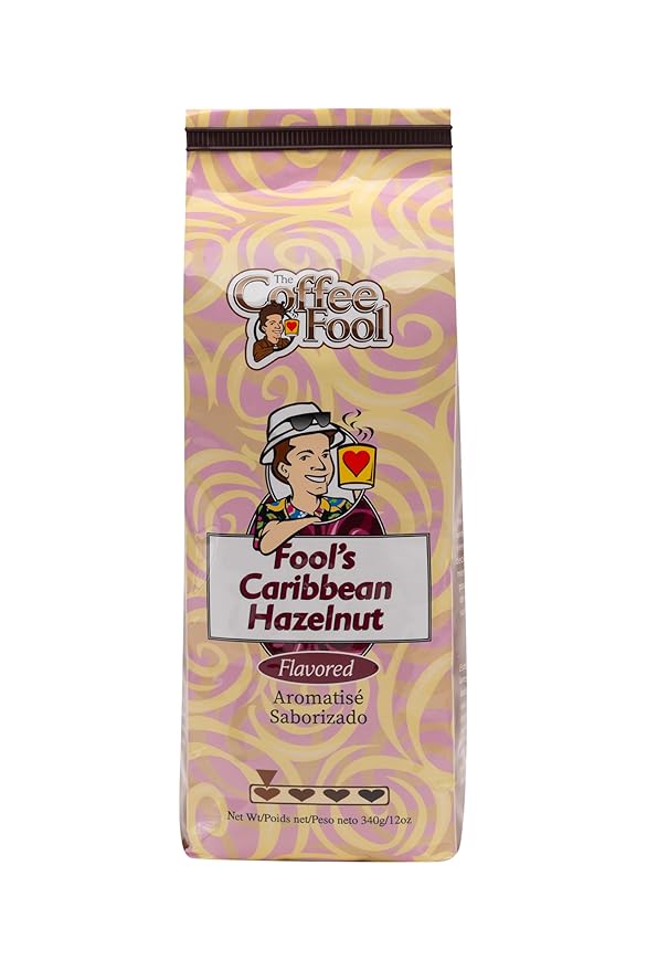 Coffee Fool's Caribbean Hazelnut (Coarse Grind)