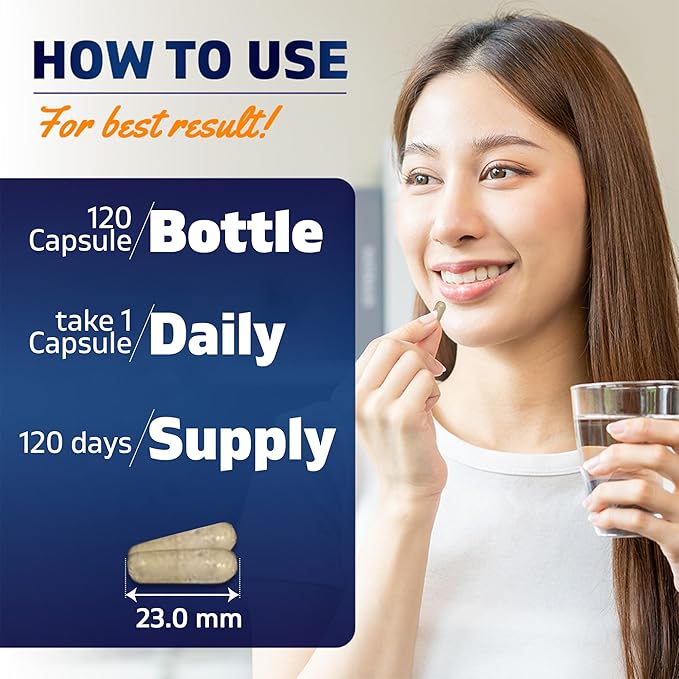 Vitamatic Advanced Sleep Aid with Melatonin - 120 Vegetable Capsules Made with B6 Magnesium L-Theanine L-Tryptophan 5-HTP GABA Valerian Chamomile Passion Flower Ashwagandha &amp Black Pepper