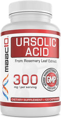 MAAC10 Ursolic Acid 300mg - Sourced from Rosemary Extract AMPK &amp Sirtuin Activator - Third-Party Lab Tested