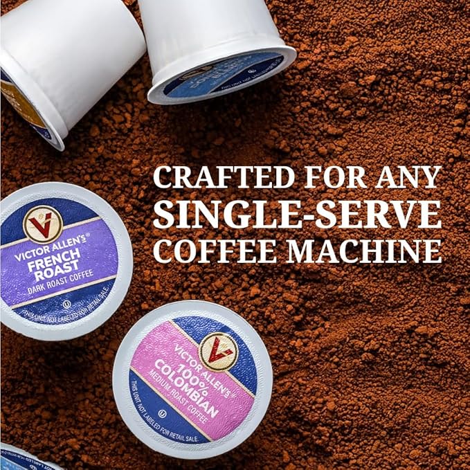 Victor Allen's Coffee Morning Blend Light Roast 42 Count Single Serve Coffee Pods for Keurig K-Cup Brewers