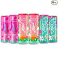 New Alani Energy Drinks Strawberry Sunrise Watermelon Wave Pink Slush Variety Pack Sugar-Free Low-Calorie 200mg Caffeine Energy Boost Drink 12 fl oz (Pack of 6) (Packaging May Vary)