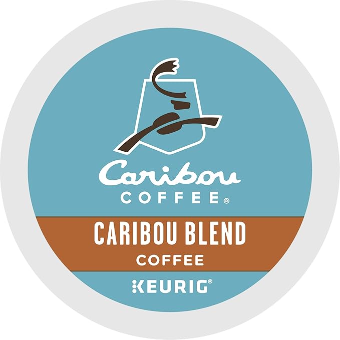 Caribou Coffee Caribou Blend Keurig Single-Serve K-Cup Pod Medium Roast Coffee 72 Count