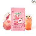 [Nokchawon] Peach Iced Tea Pouches 10 Packs – Fruity Summer Peach Flavored Iced Fruit Tea Korean drink pouch 1700g (59.97oz)