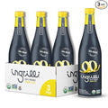 Ingrilli 100% Organic Lemon Juice 16.9 Fl Oz Glass Bottle (Pack of 3)