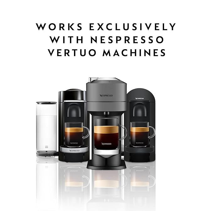 Nespresso Capsules Vertuo Double Espresso Scuro Dark Roast Espresso Coffee 30-Count Coffee Pods Brews 2.7oz.
