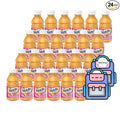 Welch’s Passion Fruit Juice Drink 10 fl oz Plastic Bottle 24 Pack + 2 Reusable Snack Bags by KOOL8SHOP Infinite Deals