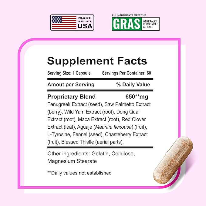 IsoSensuals Enhance Breast Enlargement Pills - Breast Enhancement Pills for Women Breast Enhancer All-Natural Ingredients 60 Capsules