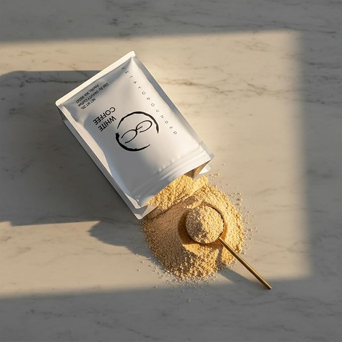 Gravity Coffee 2lb Signature White Coffee Bag of Ground White Coffee Nutty &amp Earthy Flavors Subtle and Smooth Flavor