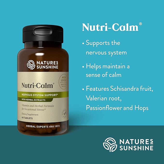 Nature's Sunshine Nutri-Calm 60 Tablets