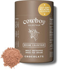 Cowboy - The Exclusive 1st Milking Whole Grass Fed Colostrum Supplement for Full Body Health - Bovine Colostrum Powder Packed w/Bioactive Nutrients - Sugar Free (Chocolate 40 Servings)