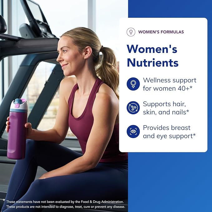 Pure Encapsulations Women's Nutrients 40+ - Multivitamin for Women Over 40 to Support Urinary Tract Health Breast Cell Health &amp Eye Integrity* - with Vitamin C E &amp A - 180 Capsules