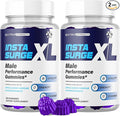 (2 Pack) Insta Surge XL Gummies Official InstaSurge XL Gummys with All Natural Ingredients Insta SurgeXL Advanced Formula Health Supplement Max Strength Active Lifestyle Multivitamin (120 Gummies)