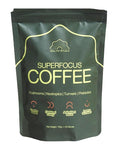 Healthy Rituals Mushroom Coffee SuperBlend Powder with Lion’s Mane MCT Oil L-Theanine Turmeric Prebiotic Fiber &amp L-Carnitine Naturally Sweet Rich &amp Smooth Premium Arabica Instant Coffee