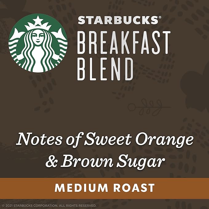 Starbucks by Nespresso Original Line Medium Roast Breakfast Blend Coffee 50-count Espresso Pods