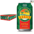 Reed's Extra Ginger Beer - Crafted with Fresh Ginger Root - 12oz Cans 24 Pack