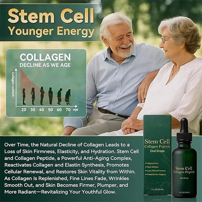 Collagen Peptide Oral Drops 30ml Lift &amp Firm Sagging Skin &amp Reduce Wrinkle Formation 2026 New Natural Supplements for Women and Men(2)