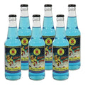 Rocket Fizz Mighty Mouse Blue Cream Soda Flavor | Cane Sugar | Craft Soda Pop Drinks | 12 oz in Glass Bottle (6 Pack)